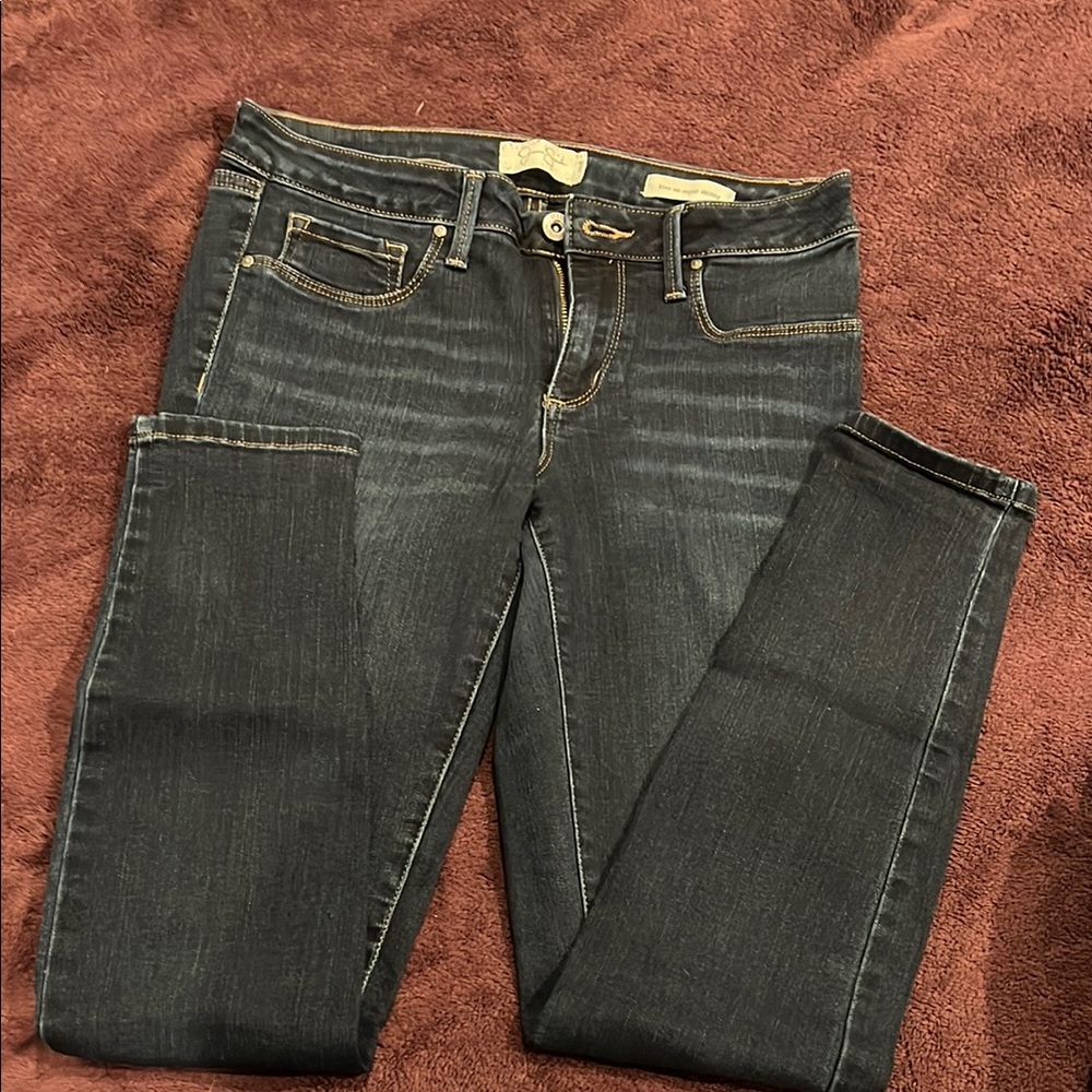 Jessica Simpson Blue Skinny Jeans Sleek Fit
